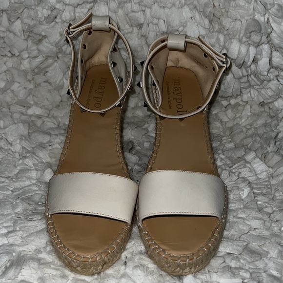 Maypol Anthropologie Rockstud Wedges size 41 (9.5-10) - Picture 2 of 7